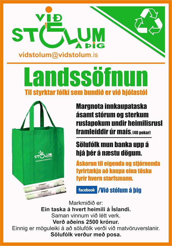 Margnota innkaupatöskur