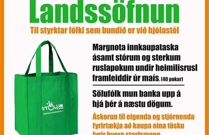 Margnota innkaupatöskur