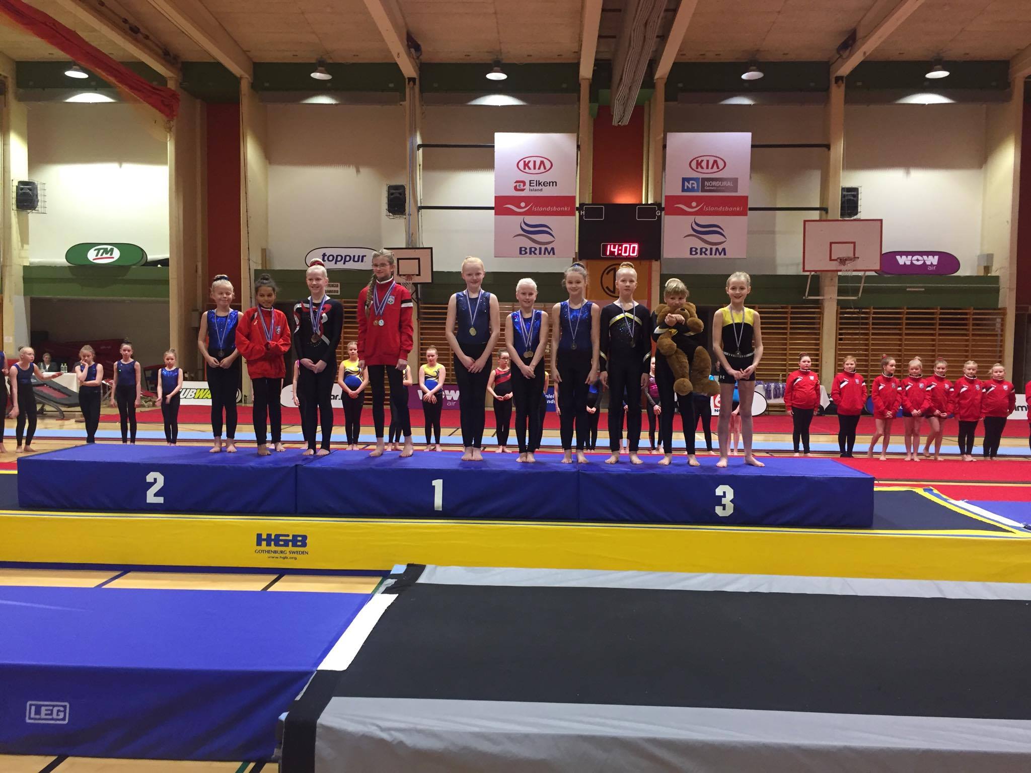 Haustmót í stökkfimi