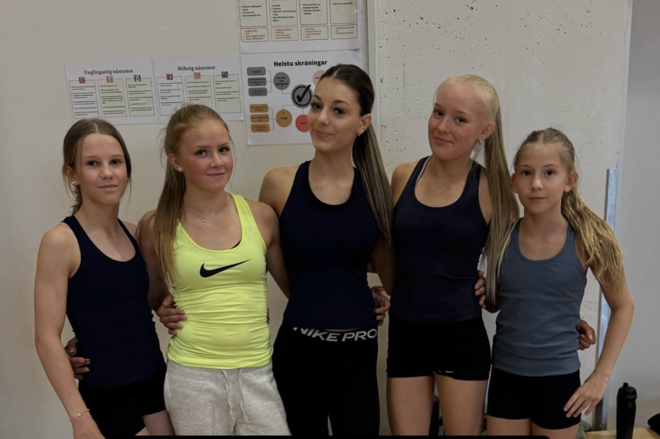 Keflavíkurstúlkur í Hæfileikamótun FSÍ