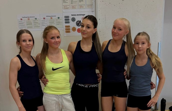 Keflavíkurstúlkur í Hæfileikamótun FSÍ