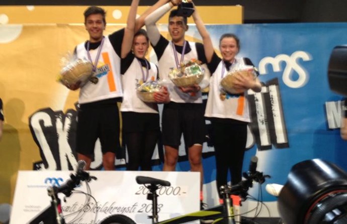 Fimleikastelpur í Skólahreysti